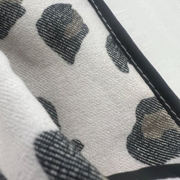 Lisette L Montreal Leopard Print Stretch Pants Gray White 14 - Picture 16 of 16